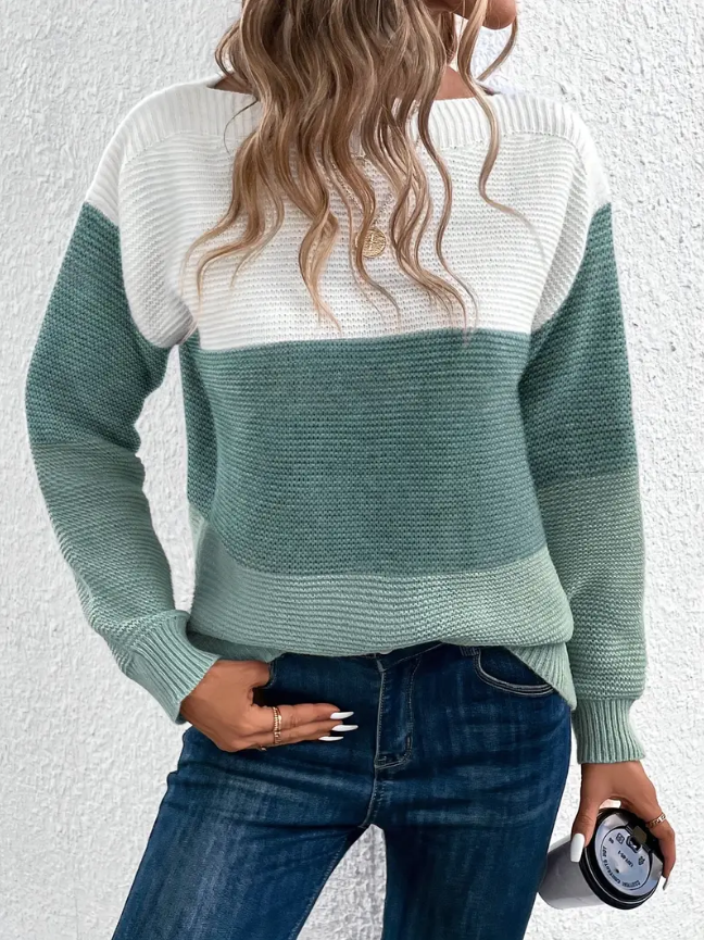 Savora™ - Elegant Long-Sleeve Sweater