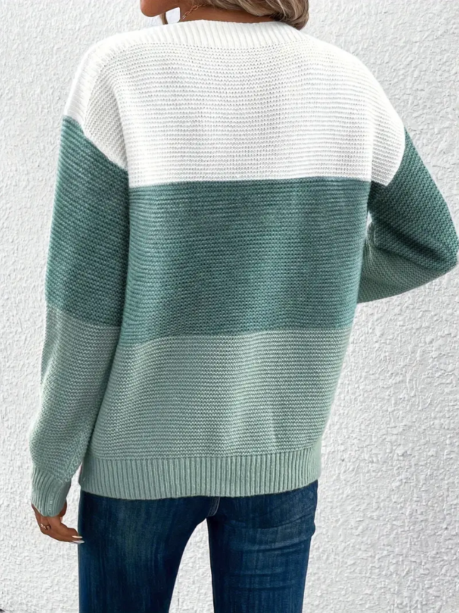 Savora™ - Elegant Long-Sleeve Sweater
