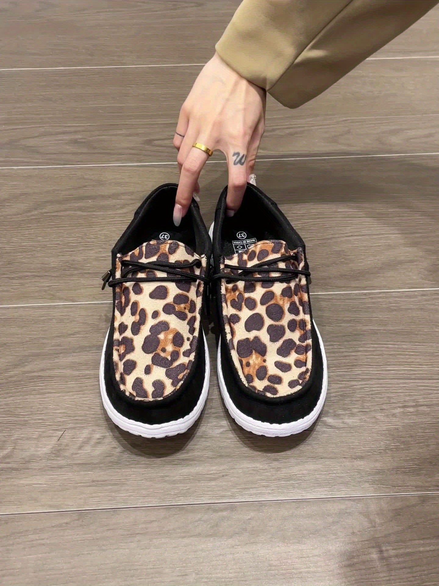 Savora™ - Leopard Print Casual Shoes
