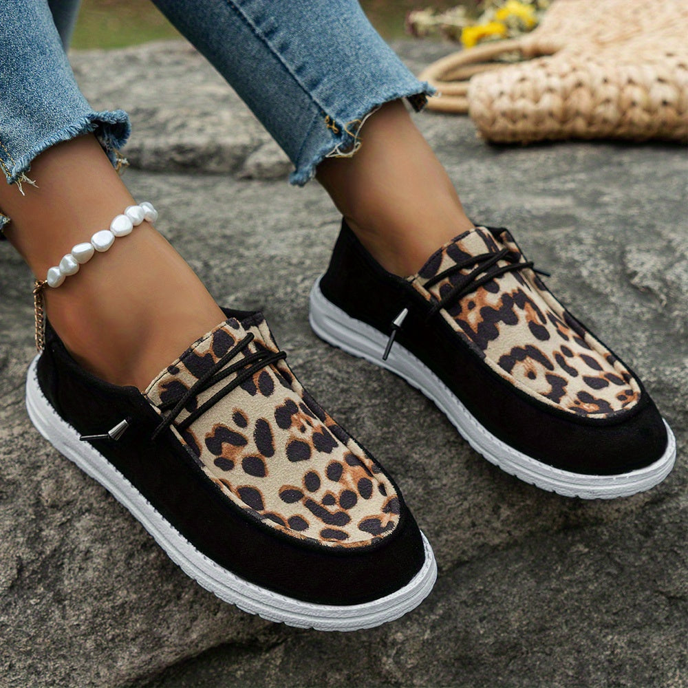 Savora™ - Leopard Print Casual Shoes