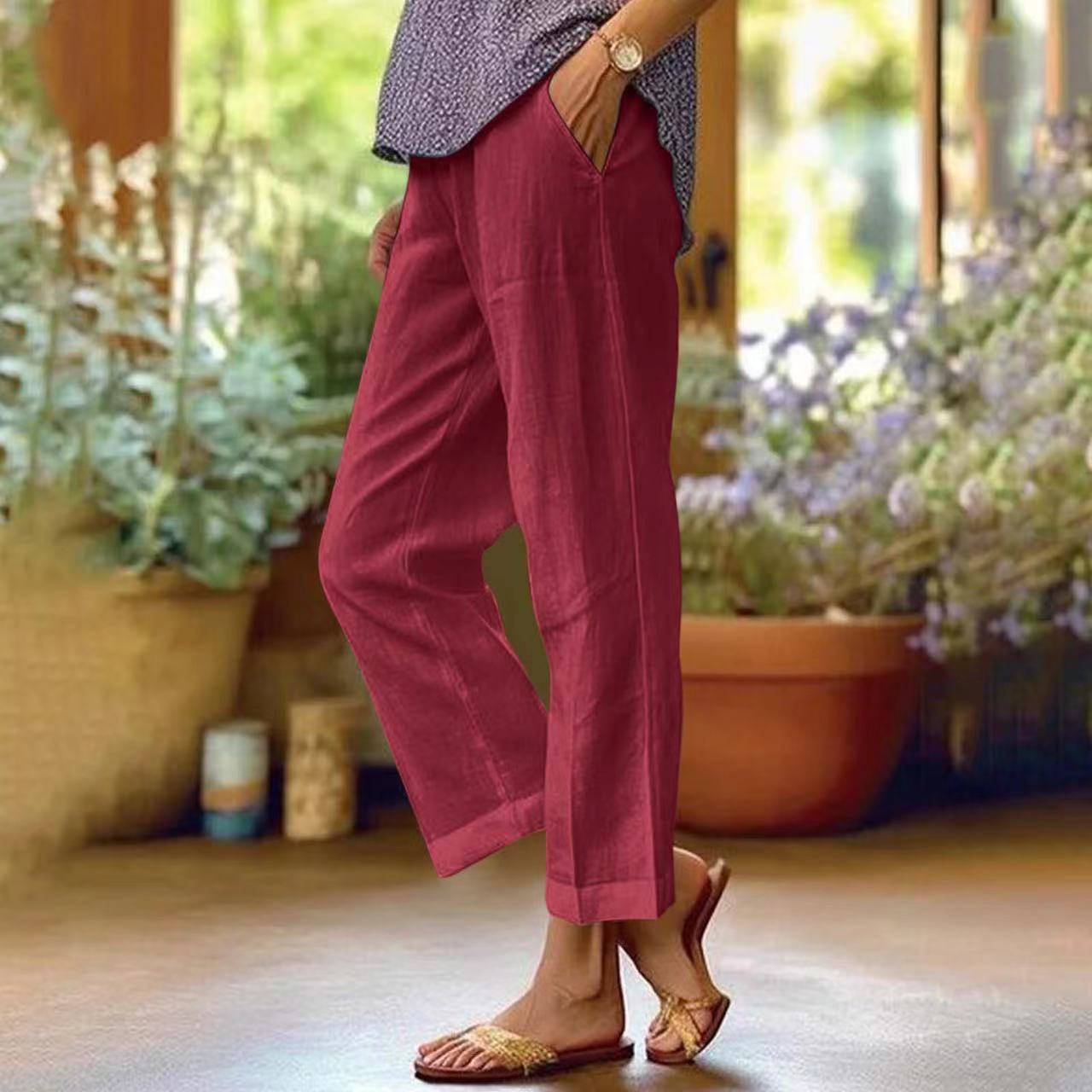Savora™ – Relaxed Straight-Leg Trousers