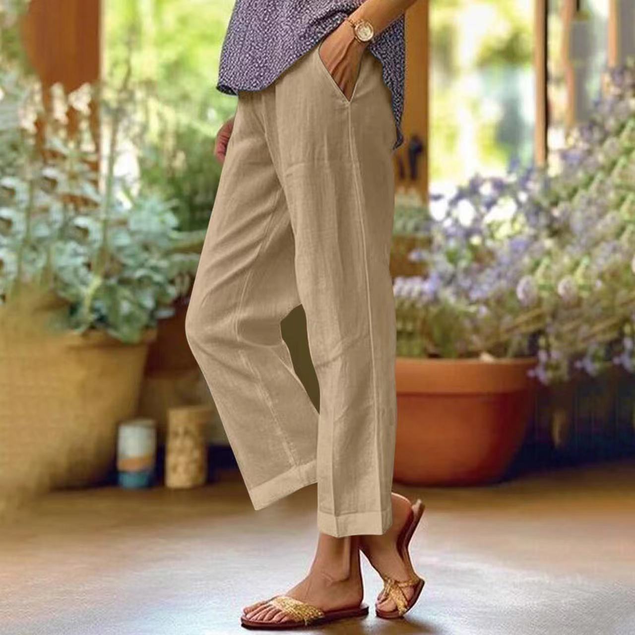 Savora™ – Relaxed Straight-Leg Trousers