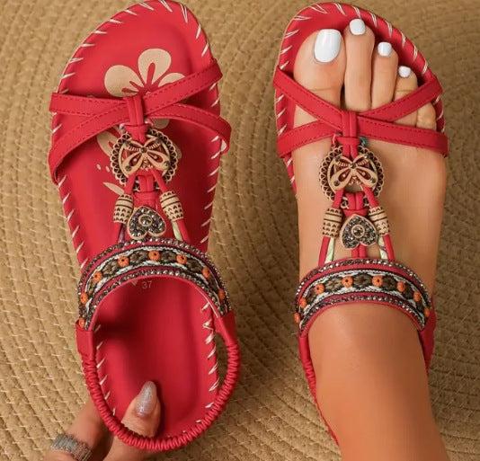 Savora™ – Embellished Boho Sandals