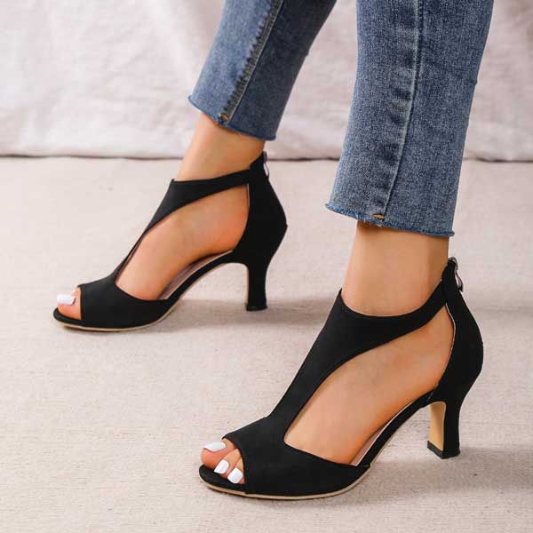 Savora™ – Cutout Peep Toe Heels