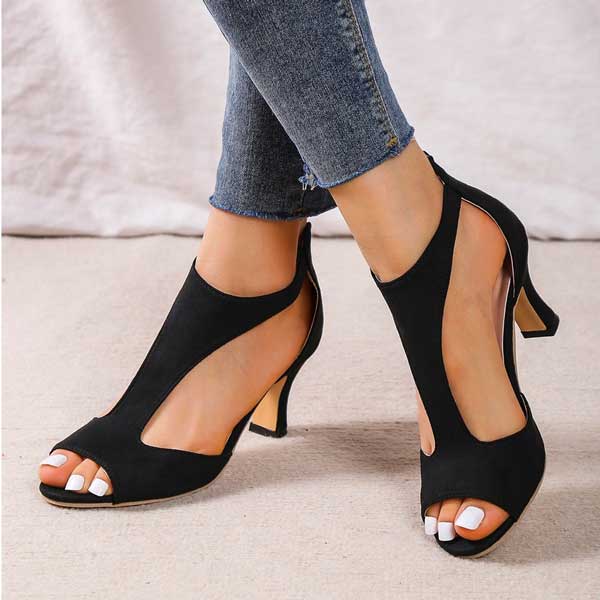 Savora™ – Cutout Peep Toe Heels