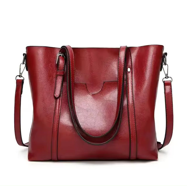 Savora™ | Sleek Leather Shoulder Bag