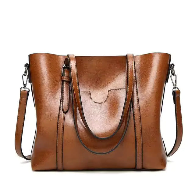 Savora™ | Sleek Leather Shoulder Bag