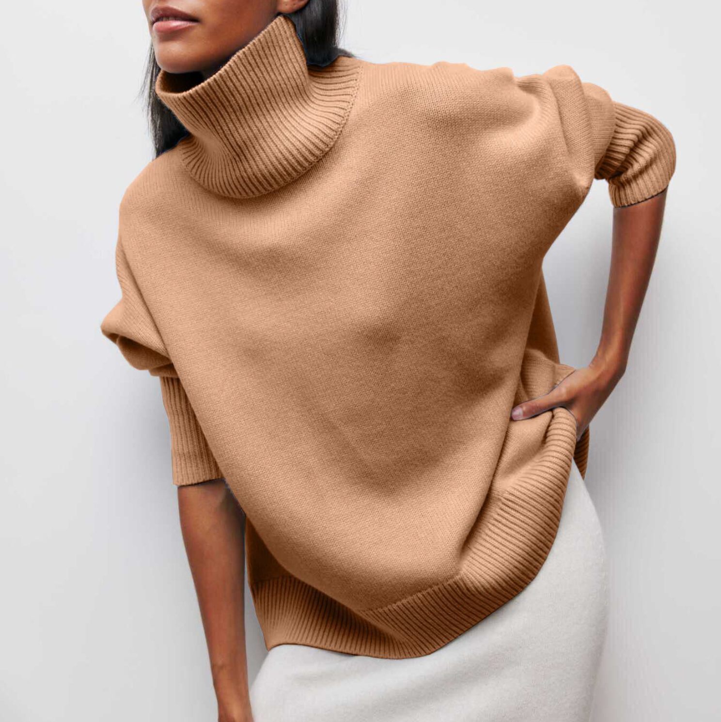 Savora™ - Knitted turtleneck Jumper