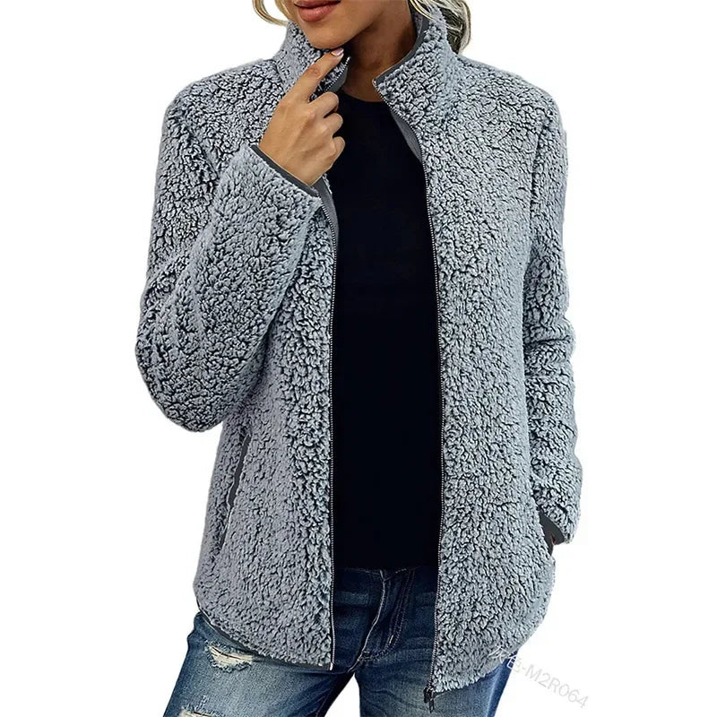 Savora™ | Elegant Casual Fleece Jacket
