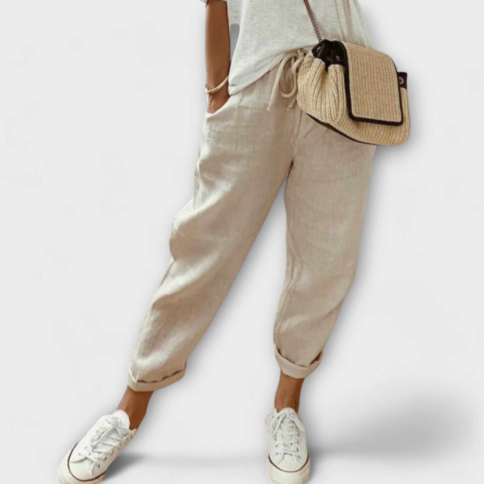 Savora™ - Fashionable and Casual Linen Trousers