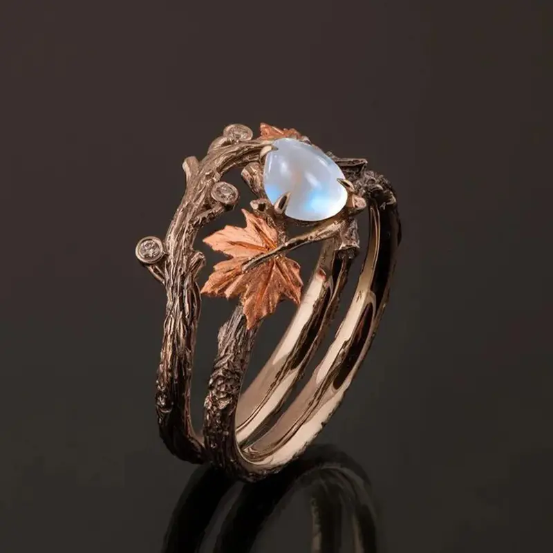 Savora™ - Nature Moonstone Ring