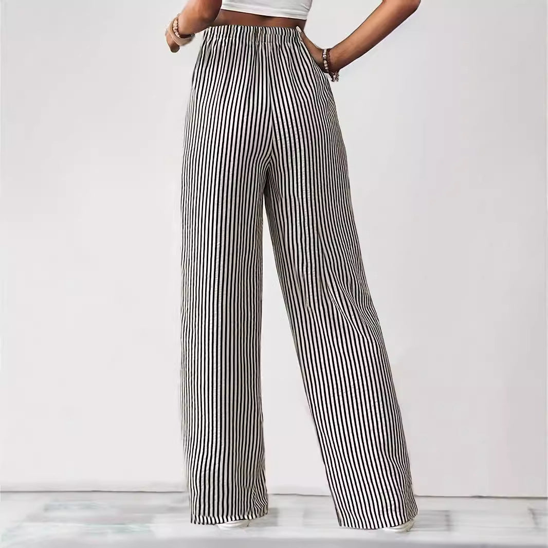 Savora™ – Wide-Leg Striped Trousers