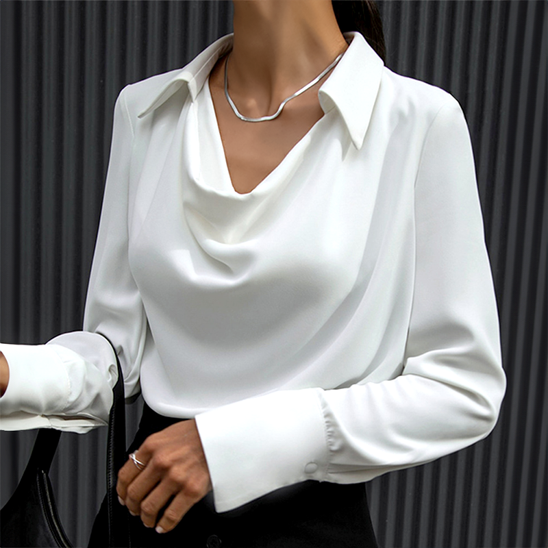 Savora™ | Luxe Silk Blouse for Women