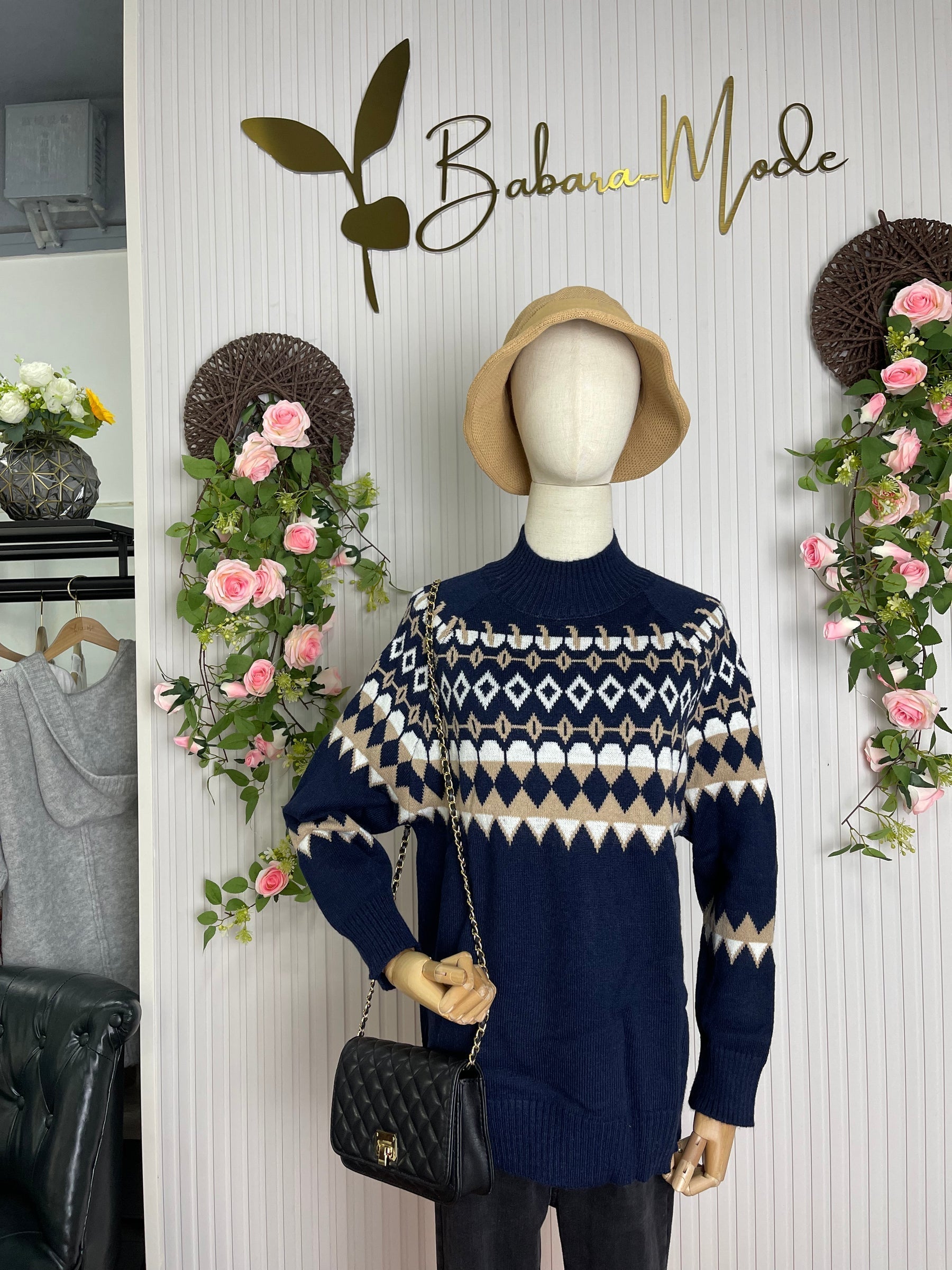 Savora™ | Geometric Sweater