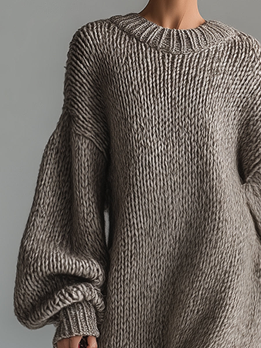 Alexandria - Soft Knit Maxi Dress