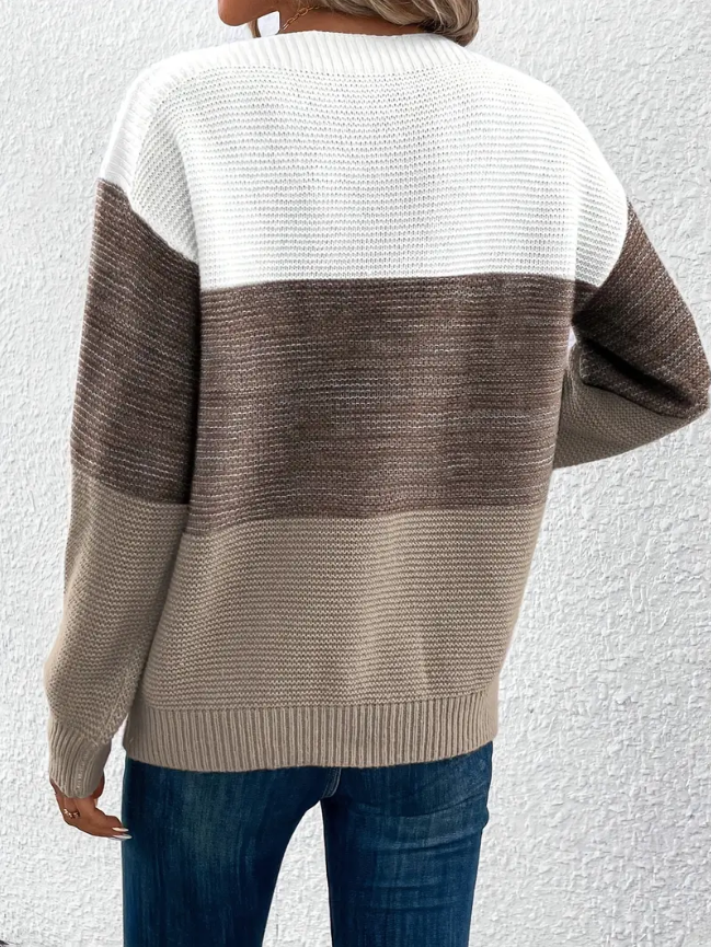 Savora™ - Elegant Long-Sleeve Sweater