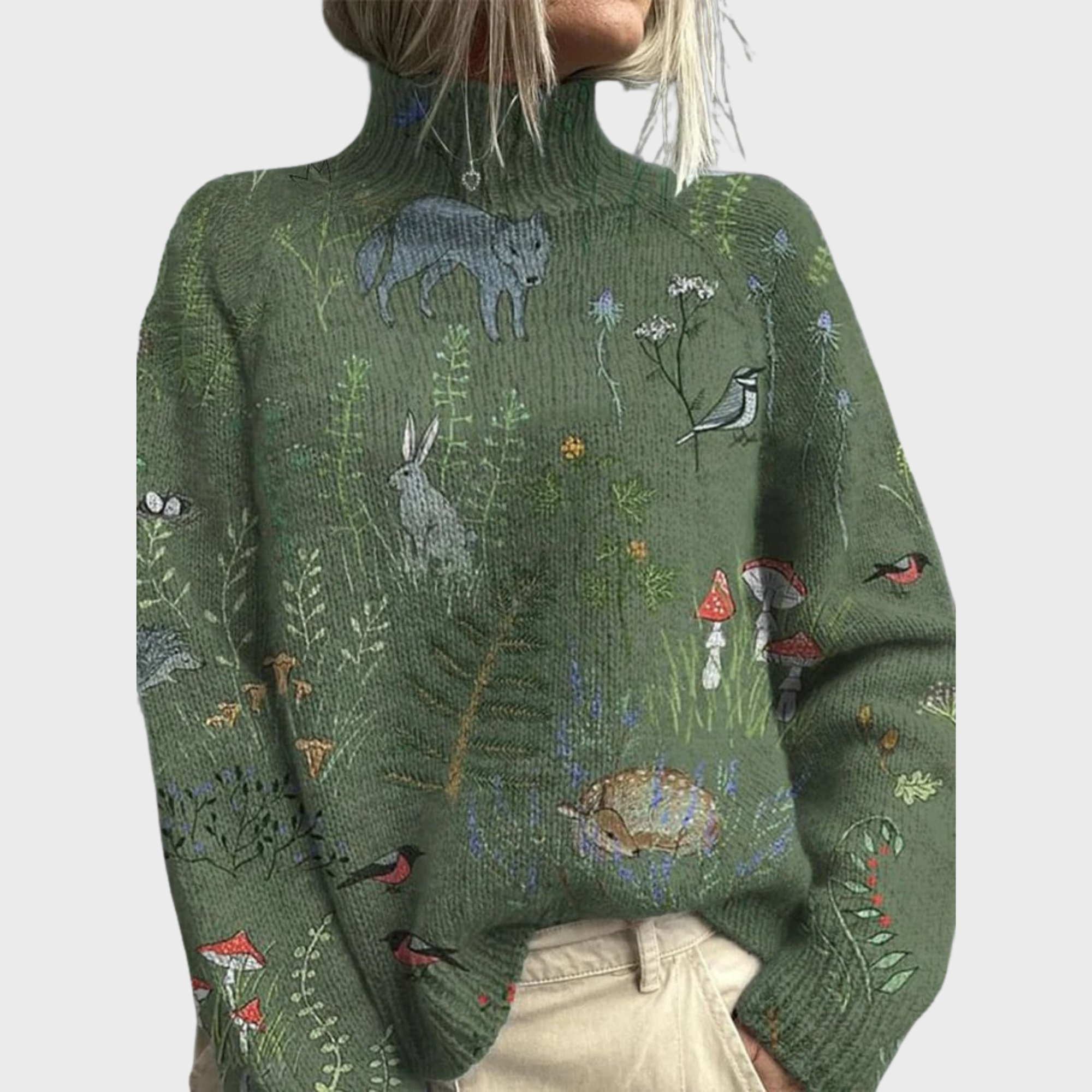 Savora™ | Cozy Forest Sweater