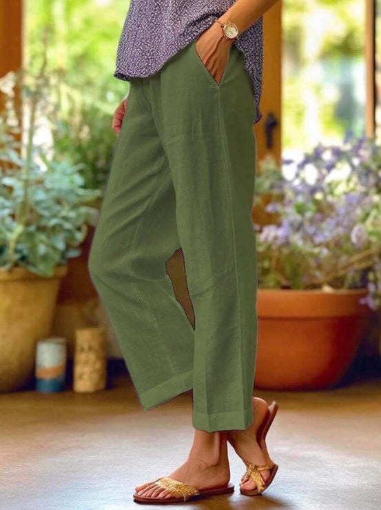 Savora™ – Relaxed Straight-Leg Trousers