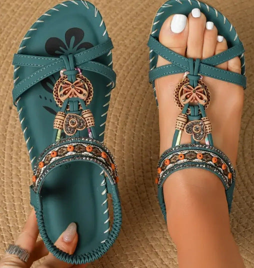 Savora™ – Embellished Boho Sandals