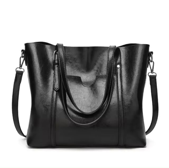 Savora™ | Sleek Leather Shoulder Bag