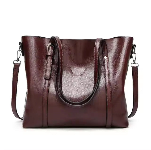 Savora™ | Sleek Leather Shoulder Bag