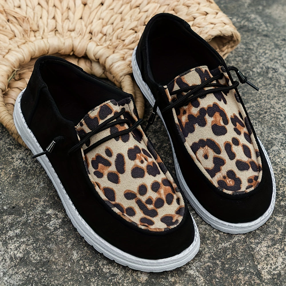 Savora™ - Leopard Print Casual Shoes