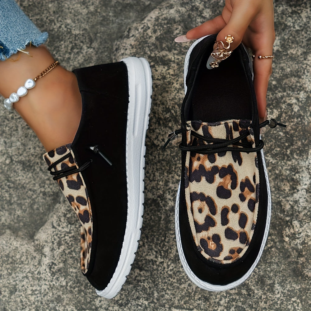 Savora™ - Leopard Print Casual Shoes
