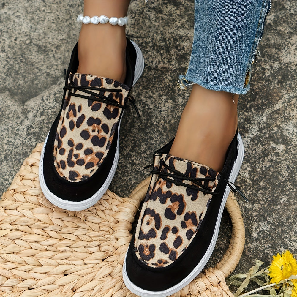 Savora™ - Leopard Print Casual Shoes