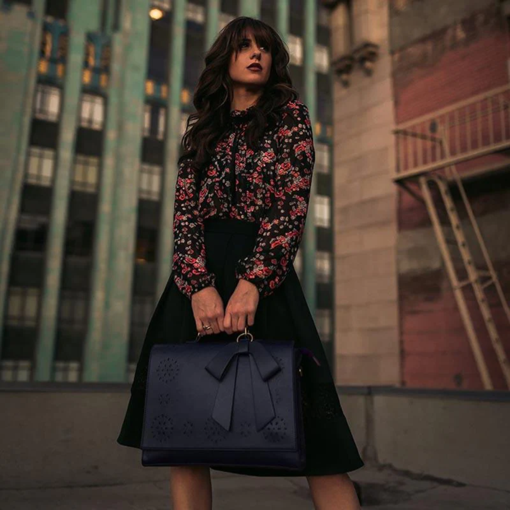 Savora™ | Elegant Bow-Tie Satchel