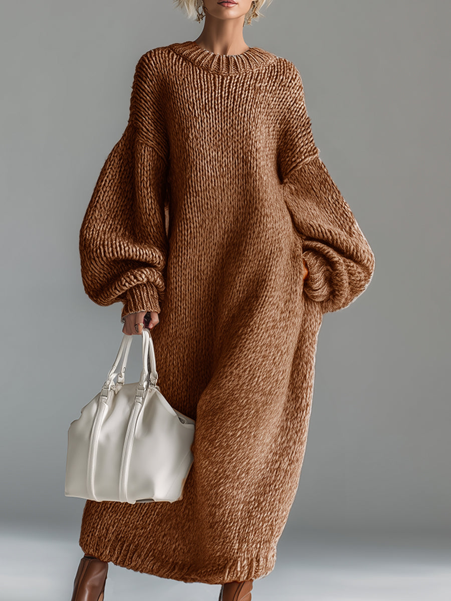 Alexandria - Soft Knit Maxi Dress