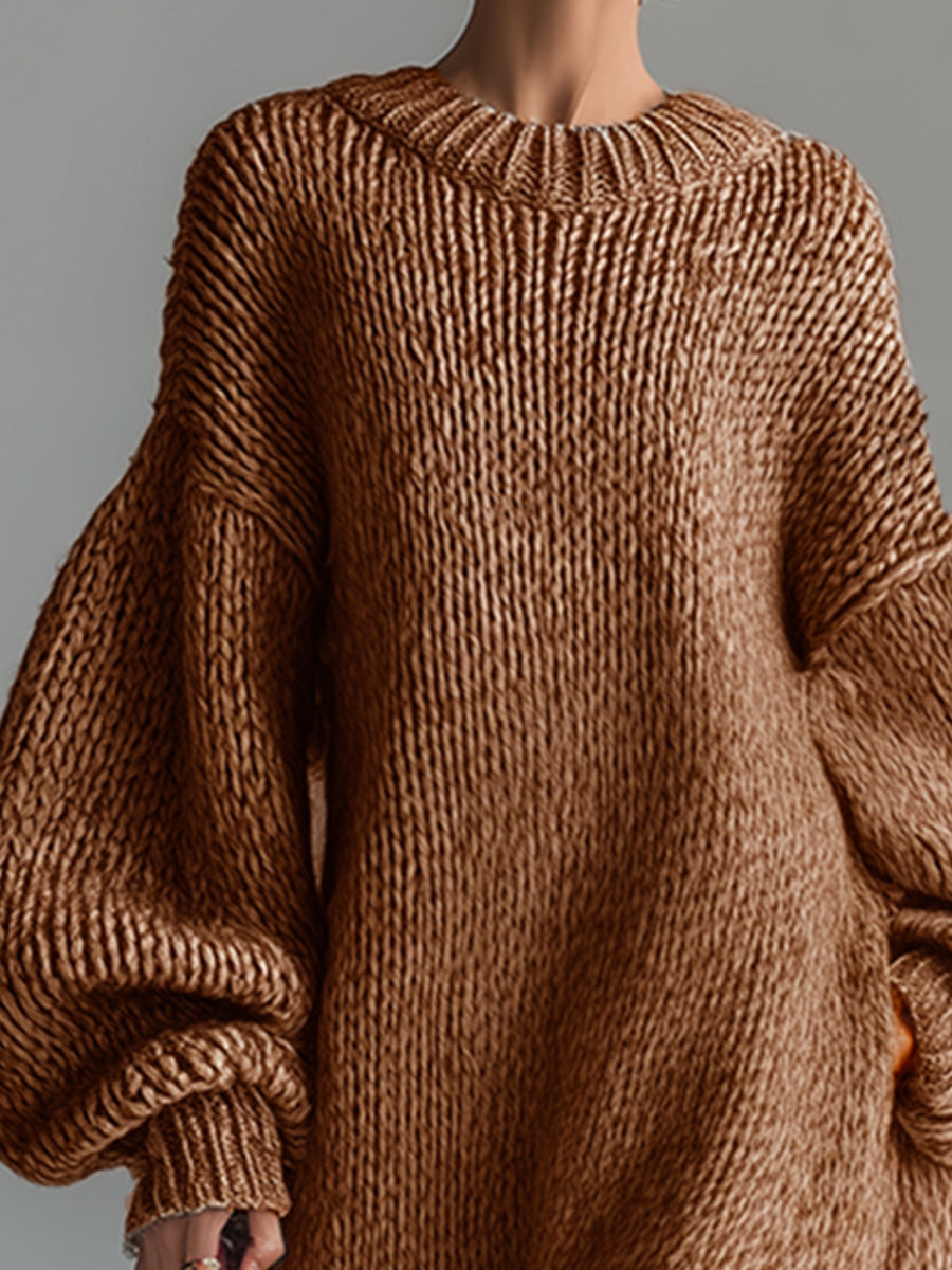 Alexandria - Soft Knit Maxi Dress